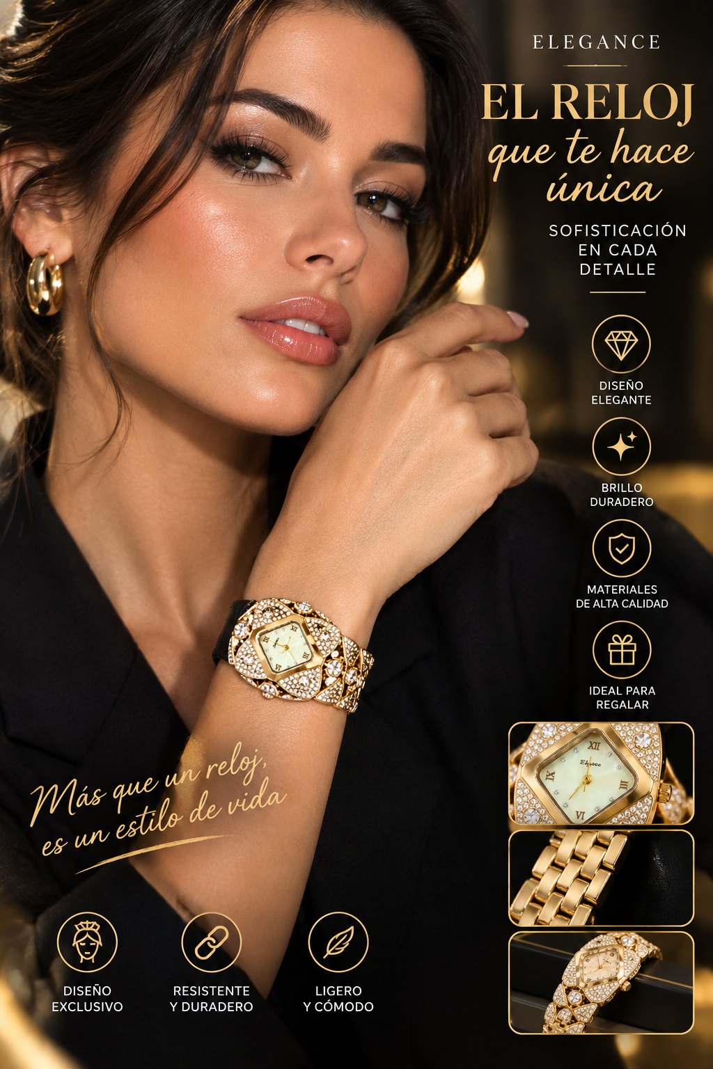 ✨ Reloj de Lujo para Mujer