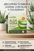 SADOER - Parches para Ojos de Aloe Vera y Colágeno